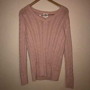 NWOT St. John’s Bay long sleeved sweater. 🎀🌸
